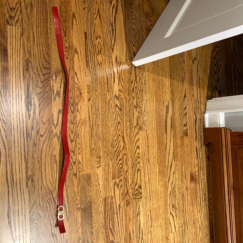 Reversible Red/Black Ferragamo Belt